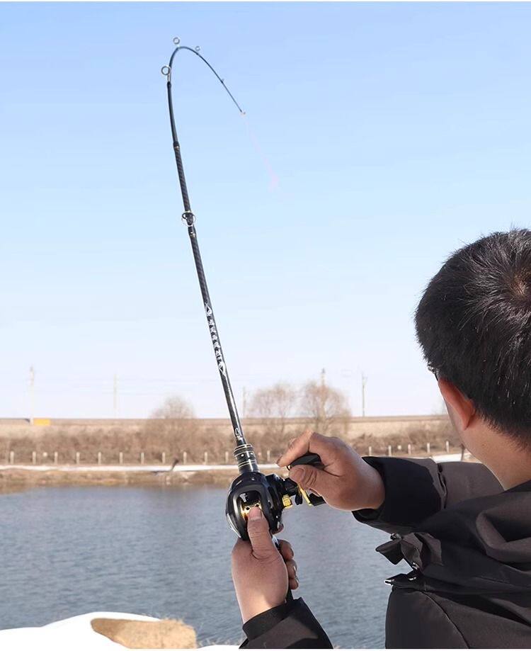 Ice удочкой 路亚套装远投竿海竿黑鱼竿白条远抛竿水滴轮翘嘴防炸线新手入门路 See details