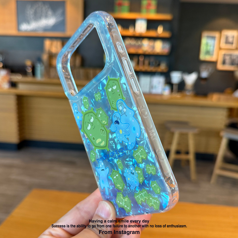 Rick and Morty Theory IMD iPhone Case