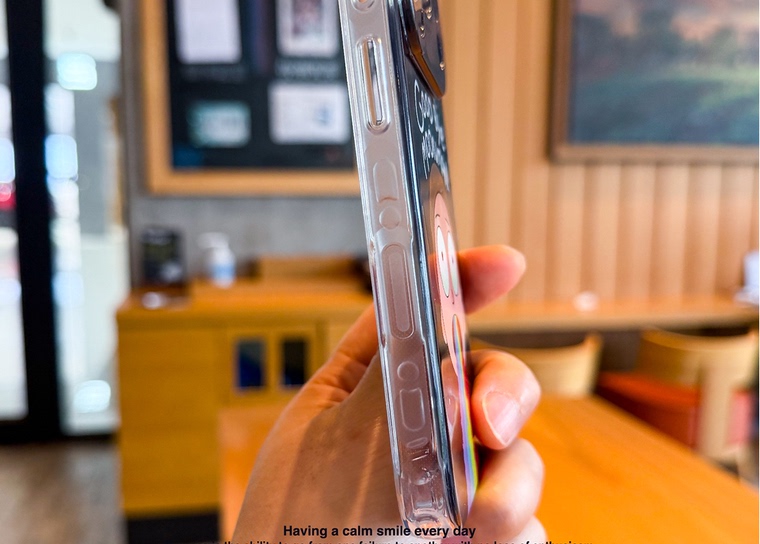 Rick and Morty Rainbow Transparent IMD iPhone Case