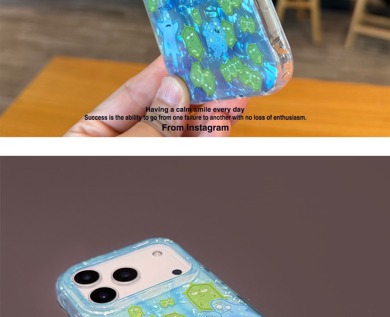 Rick and Morty Theory IMD iPhone Case