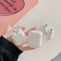 Apple подходит для Apple AirPods защитный защитный набор для защиты Air PodsPRO2, прозрачный прозрачный анти -аффинг -мягкая оболочка, гарнитуру для iPhone Case Case Podspro3 Беспроводная Bluetooth Три поколения мужчины и женщины