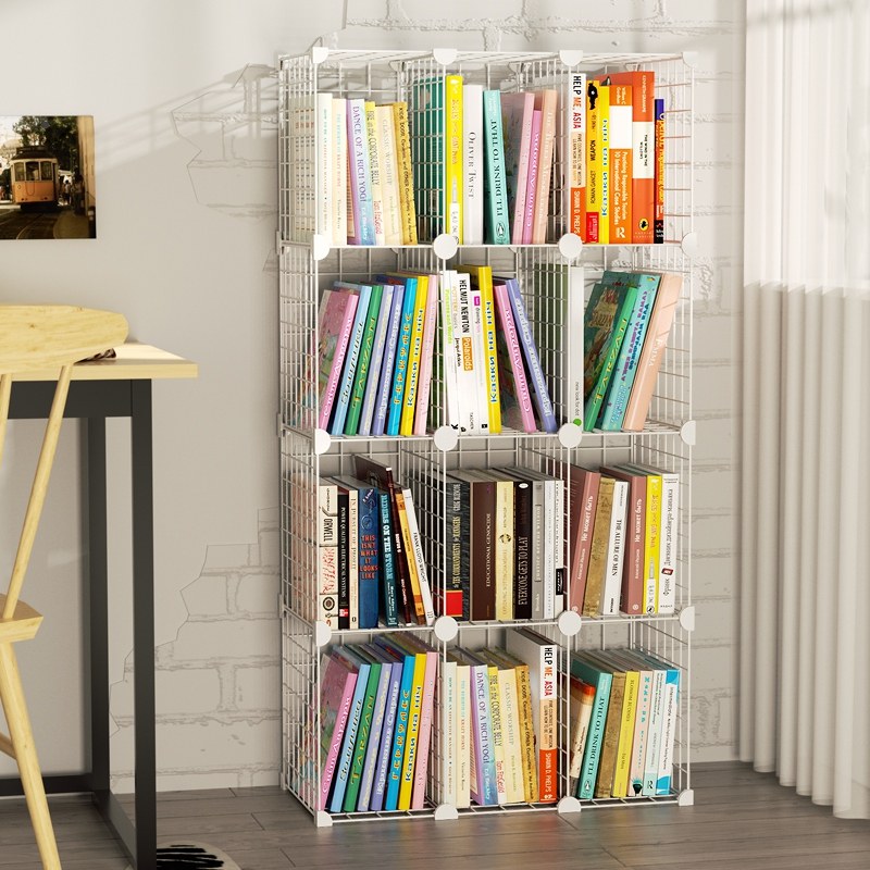 Cracked book storage box sorting artifact book box put books book picture book large box book box storage basket