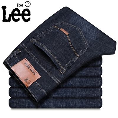 Lee春季牛仔裤男新款韩版长裤子微弹