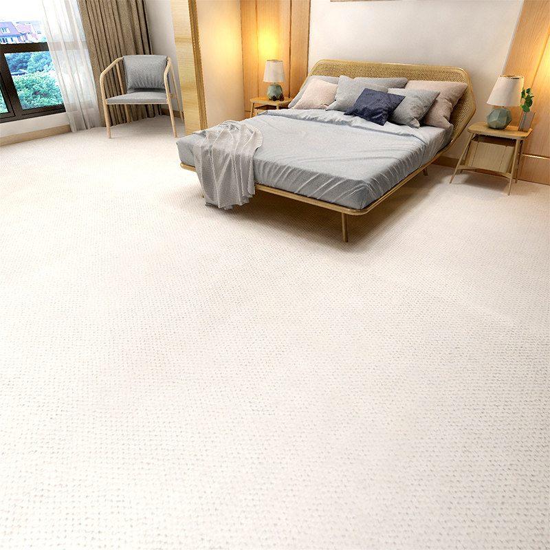 Wool large circle carpet House silent wind custom carpet Solid color simple wool full shop living room bedroom large circle velvet carpet