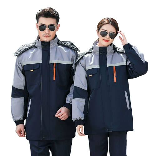 Демисезонный износостойкий комплект для работы, хлопковая куртка, рабочая одежда, делается под заказ