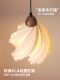 Romantic French-Style Cream Skirt Chandelier Foyer Background Wall Decoration Atmosphere Bedroom Bedside Pendant Light Vintage Art