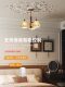 French Petal Retro Cream Chandelier Living Room Lamp 2025 New Hall Main Lamp Medieval Restaurant Lamp High-End