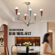 Bauhaus Living Room Chandelier, French Mid-Century Style, Colorful Dopamine Hall Light, Creative Minimalist Memphis Dining Room Light