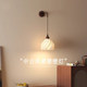 French retro cream wall lamp background wall staircase entrance decoration medieval art bedroom bedside lamp eye protection reading