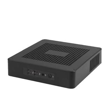 All-aluminum itx chassis 8th generation 10th generation i3i5i7 mini host portable pc industrial computer micro audio-visual entertainment computer