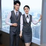 Жилет для работы, комплект для отеля, лонгслив, униформа