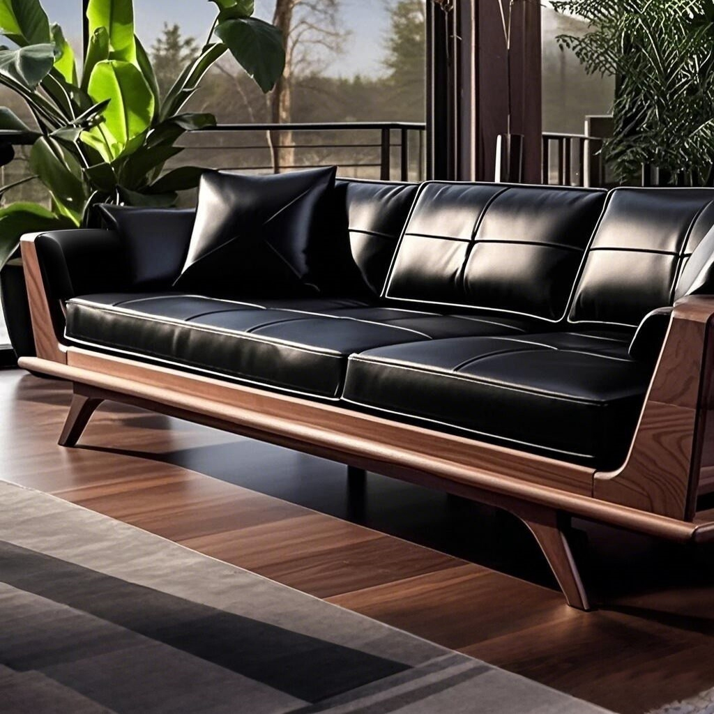 北欧实木罗汉床：新中式家居的完美选择，小户型必备神器！️