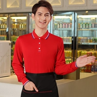 Wu 3011 с длинным рукавом красный