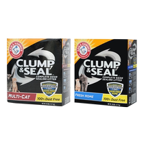 Hammer cat litter black box green label 12 7kg 2 boxes Ahemei bentonite deodorizing cat supplies