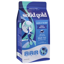SolidGold Vegetarian Power High Dog Food Imports High Protein 4 Pounds Fresh Beef Muscle Gain Nourishment Full Dog Food