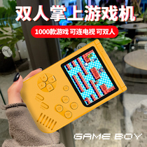 Xiangxun mini small retro classic game machine double gameboy handheld old-fashioned childhood nostalgia Tetris dry battery portable childrens handheld game machine