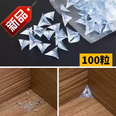 Cabinet n dust-proof Crystal corner wardrobe anti-gray corner corner large triangle corner 100 dead corner anti-dirty