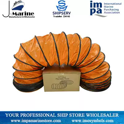 IMPA591483 high temperature resistant air pipe mine ventilation pipe free telescopic hose PVC spiral ventilation pipe