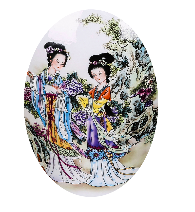 Jingdezhen ceramics, vases, antique blue and white porcelain flower arranging new Chinese style home sitting room adornment TV ark, furnishing articles