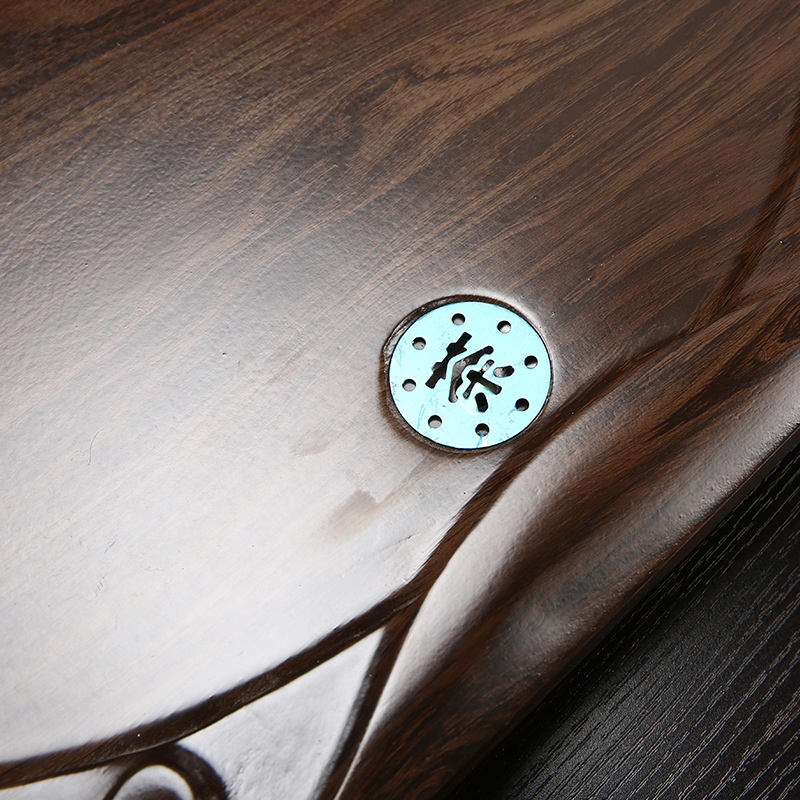 Household ceramics kung fu tea sets tea tray was contracted sitting room tea table of a complete set of solid wood tea tray cups magnetic electric heating furnace