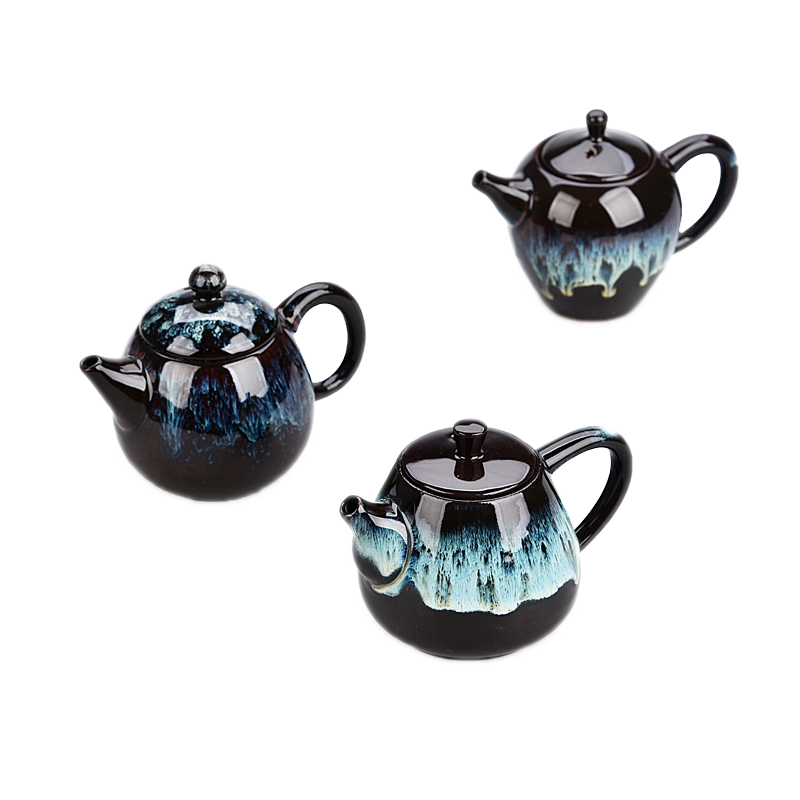 Teapot, ceramic tea set, pinguin, simple and elegant design