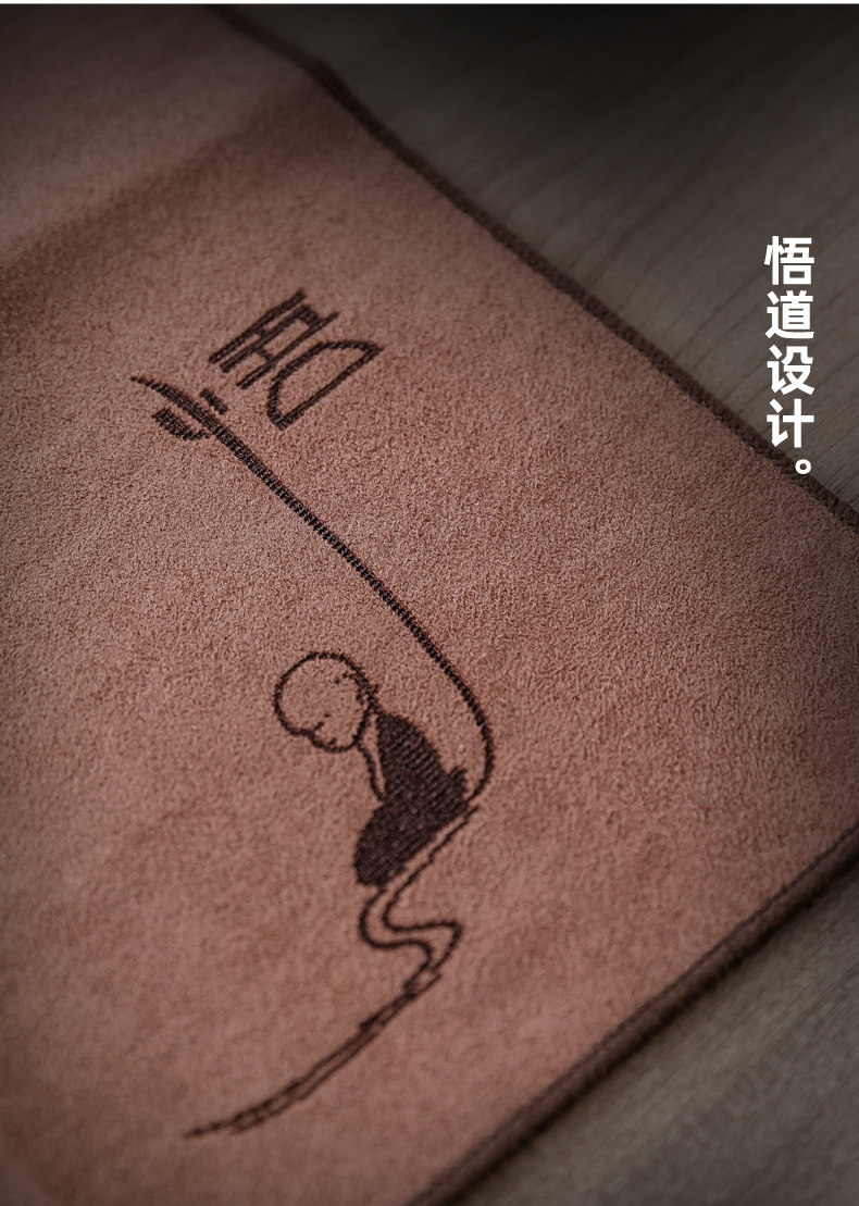 Kongfu tea towel cloth water thickening tea towel special dishcloth tea table cloth accessories zen tea tea table