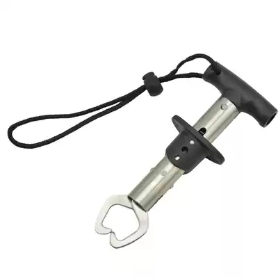 Fish control micro-road clamp with scale stainless steel fishing gear accessories fish clip equipment set