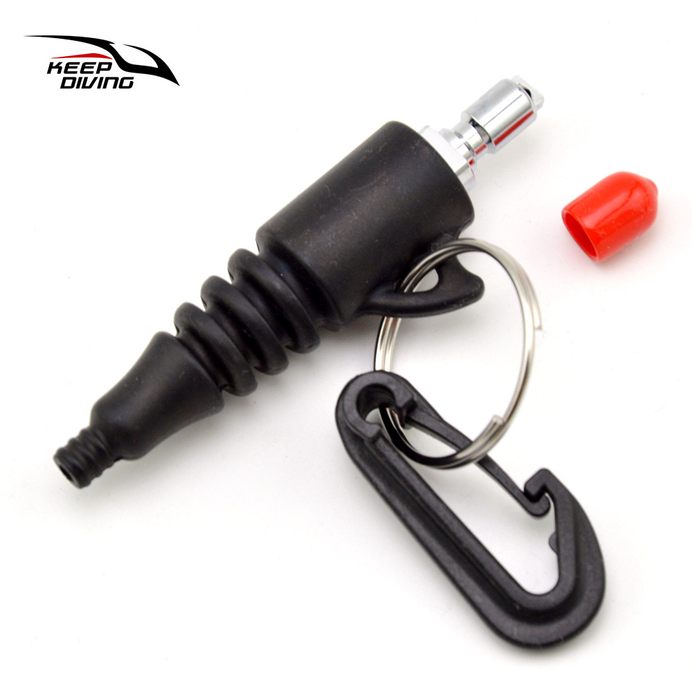 Technical diving lung equipped universal jet nozzle inflatable head to pick up low pressure pipe gas blow nozzle water regent equipment cleaning