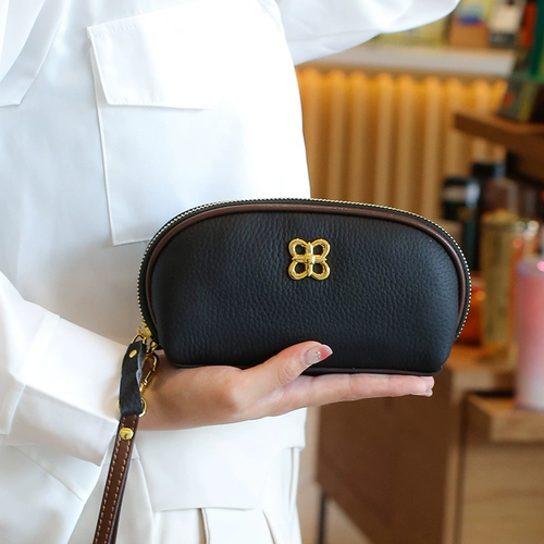 Маленькая сумка клатч, кожаный кошелек, длинная небольшая сумка, сумка с петлей на руку, из натуральной кожи