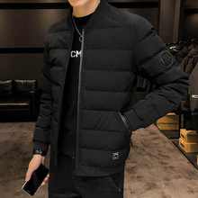 外套棉衣韩版男装帅气衣服短款棉袄