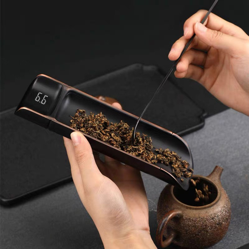 High precision mini calling tea special tea called electronic tea ceremony quantity tea small Pu'er gram number Libra lotus tea