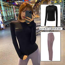 Song station sports suit women skinny yoga suit quick-drying breathable fitness suit tights can wear running suit