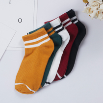 Song Station shallow mouth yoga sports socks children professional sweat absorption summer thin low-top boat cotton socks running fitness socks