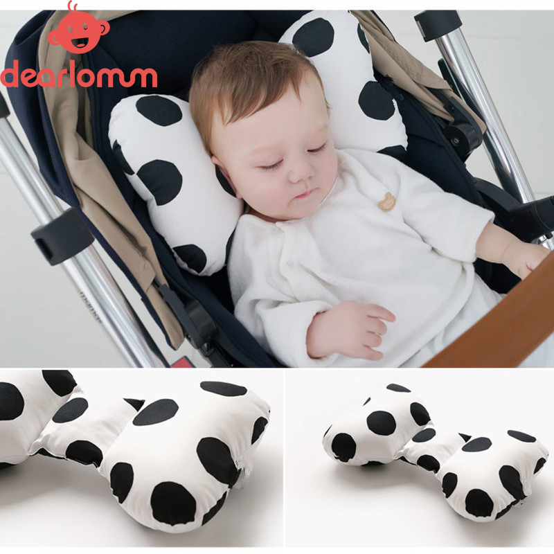 Crib cart Ram Head Pillow Child Safety Seat Head Fixed Neck Ram Newborn U Type Butterfly Pillow-Taobao