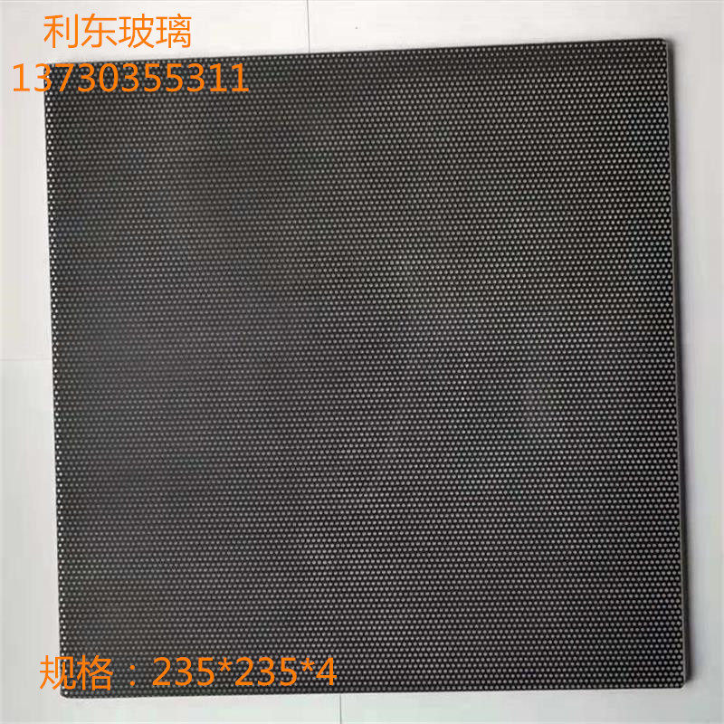 Manufacturer direct sales 3D printed sheet machine glass lattice glass lattice glass lattice hot bed glass platform specifications 235 * 235 * 4