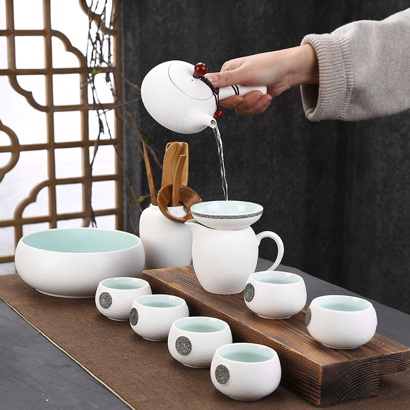 Tea making artifact Kung Fu tea set set tea maker teapot tea cup office home lazy tea set home