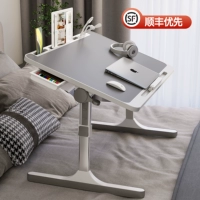 Подъемная складная кровать, небольшой столик, простой стол для студентов, письменный стол для общежития, регулируемый кронштейн по высоте для дома, спальни, сидение на земле, эркер, ленивый ноутбук, офисный столик, маленький столик