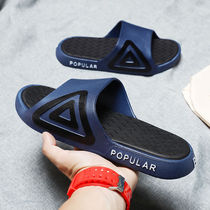 Slippers Male Chaochew outside wearing outdoor net Red home Use mens sports thick bottom anti-slip boy trampled on sandals