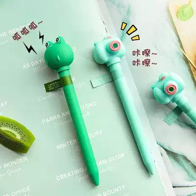 Can sound the pen decompression gel pen Net red creative multi-functional cute students with tremolo to vent the decompression pen