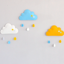 INS little cloud pendant childrens room kindergarten interior decoration game house Dollhouse decoration cloud
