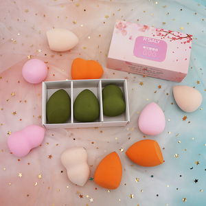 葫芦化妆粉扑干湿两用化妆海绵蛋