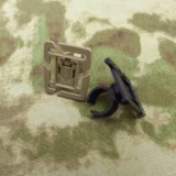 Duraflex/UTX Domino вращающаяся крышка трубки для труб DIY 25 20 мм аксессуары для зажима фонарика