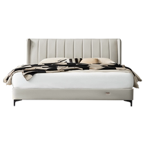 (MD3) Weissen White Knight Manman Xilinmen Master Bedroom King Bed Leather Storage Bed High-End Double Bed