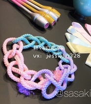 Beijing spot Japanese counter SASAKI art gymnastics rope color matching rope 3 meters