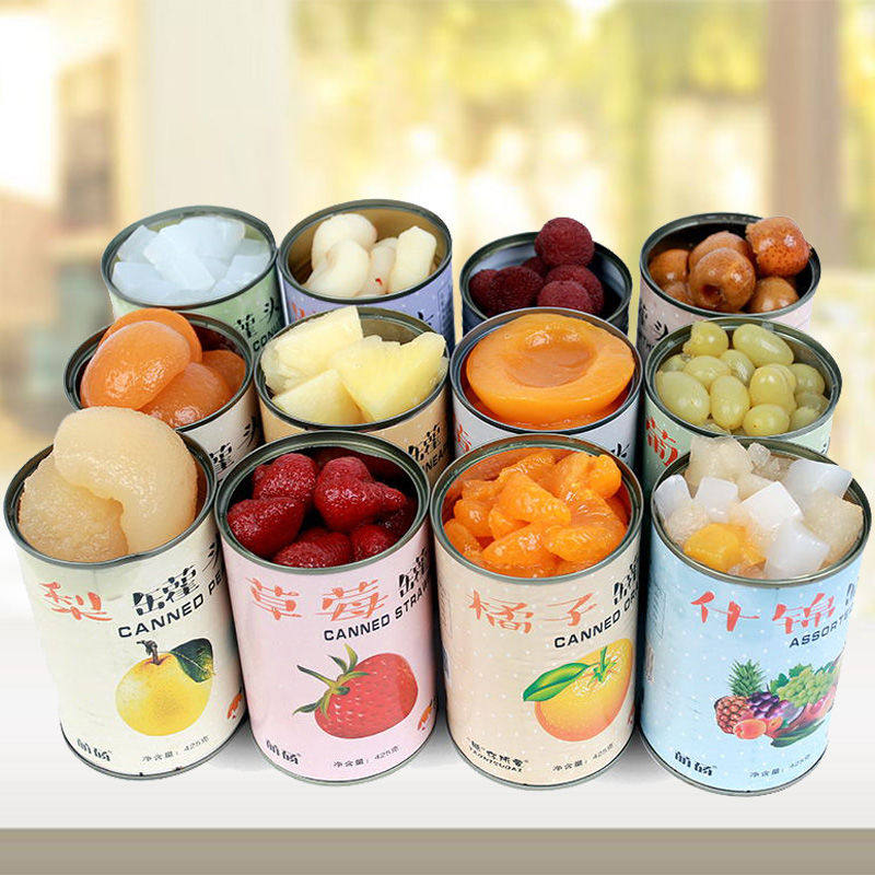 Pangshan special-production breaking ice price 2 4 6 cans mixed with 425 gr fruit products Fruits Canned Yellow Peach Canned-Taobao
