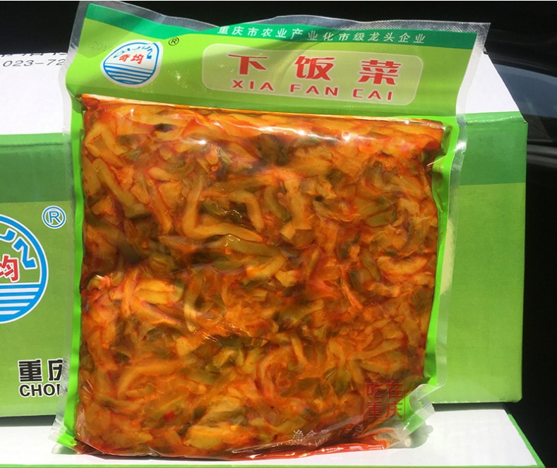 Fuling mustard, Haoyang food 1000g 2 catties Chongqing specialty Qijun mustard shreds spicy food appetizer