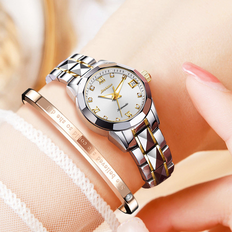 Swiss famous brand women's watches women's mechanical watches niche light luxury watches high-end temperament women's watches fashion