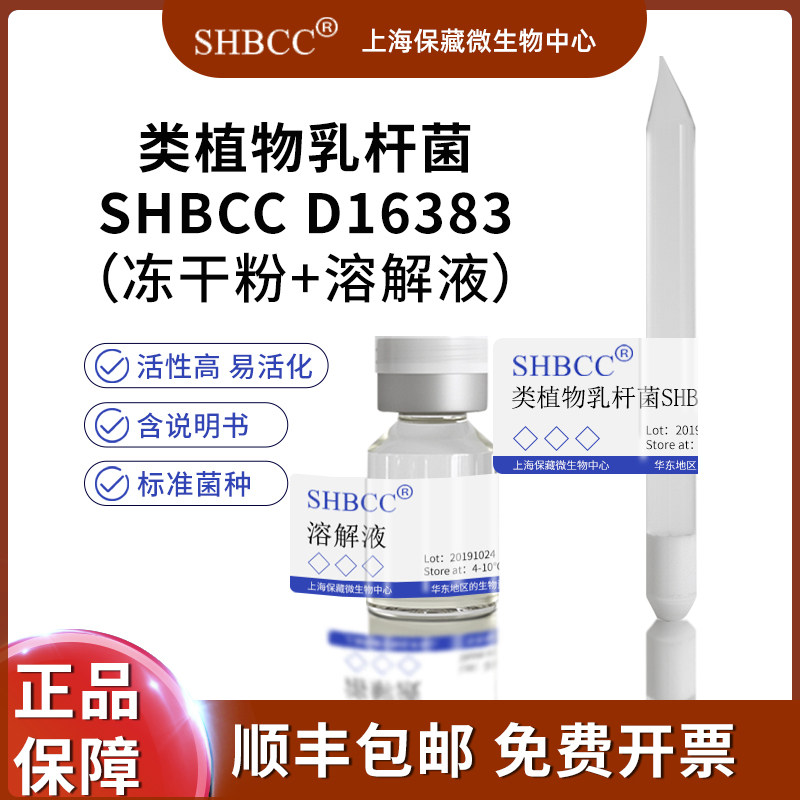 类植物乳杆菌SHBCC D16383