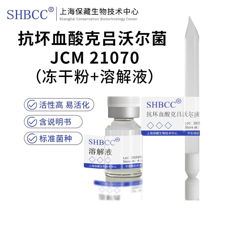 包邮 冻干粉 抗坏血酸克吕沃尔菌 JCM 21070 0代菌种