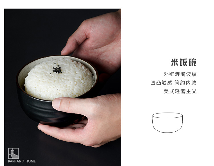 Grocery American ceramic bowl shaped bowl half room light expressions using thread size 0 deep soup plate, the noodles in soup bowl of rice bowls